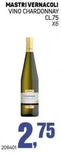 Migro Mastri Vernacoli Vino Chardonnay offerta