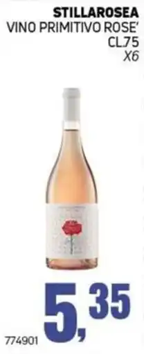 Migro Stillarosea Vino Primitivo Rose' offerta