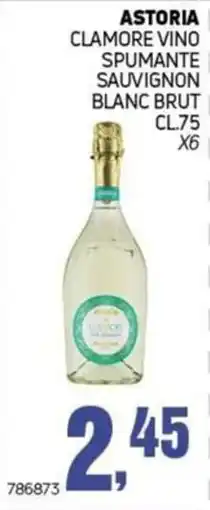 Migro Astoria Clamore vino spumante sauvignon blanc brut offerta