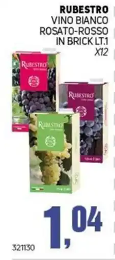 Migro Rubestro vino bianco rosato-rosso offerta