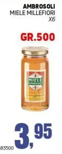 Migro Miele millefiori Ambrosoli offerta