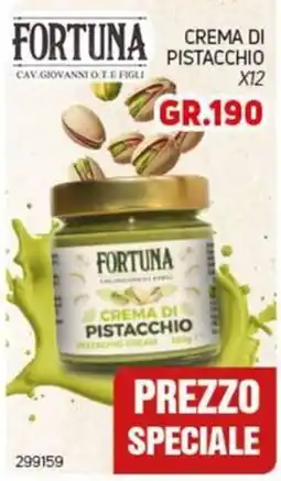 Migro Fortuna crema di pistacchio offerta