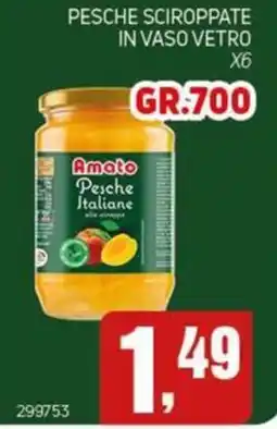 Migro Amato Pesche Italiane offerta