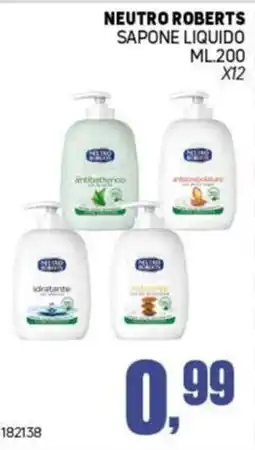 Migro Neutro Roberts Sapone liquido offerta