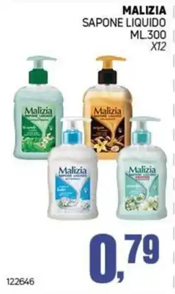 Migro Malizia sapone liquido offerta