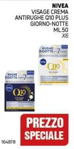 Migro Nivea visage crema antirughe q10 plus giorno-notte offerta
