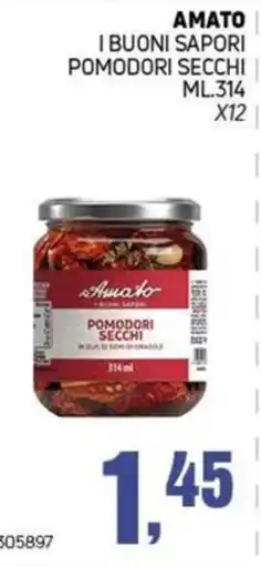 Migro Amato pomodori secchi offerta