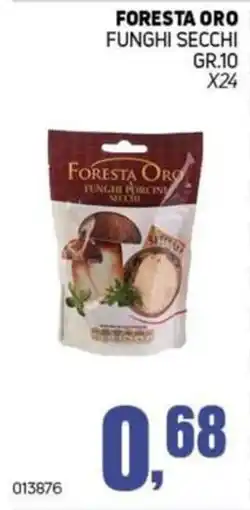 Migro Foresta Oro funghi secchi offerta