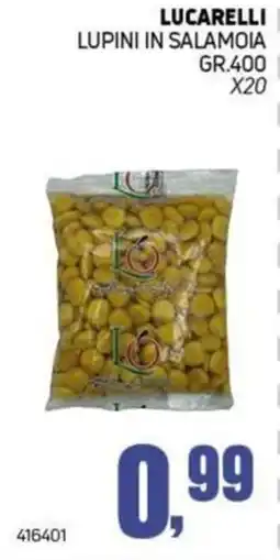 Migro Lucarelli lupini in salamoia offerta
