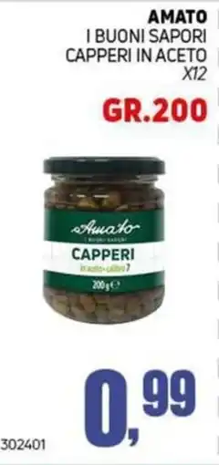 Migro Amato capperi in aceto offerta