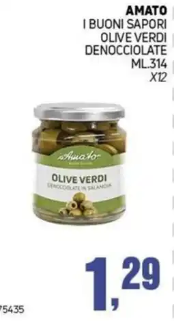Migro Amato olive verdi denocciolate offerta