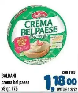 Del Prete Distribuzioni Galbani crema bel paese offerta