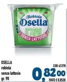 Del Prete Distribuzioni Robiola Osella senza lattosio offerta