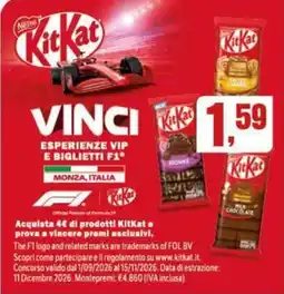 Migro KitKat offerta