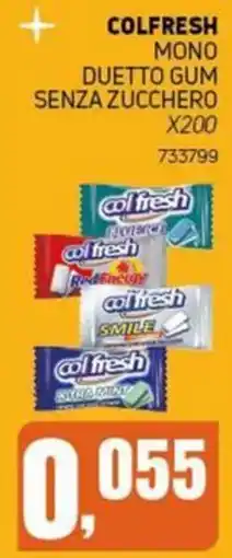 Migro Colfresh mono duetto gum senza zucchero offerta