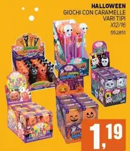 Migro Halloween Giochi con caramelle offerta
