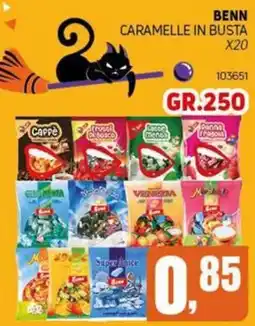 Migro Caramelle in busta Benn offerta