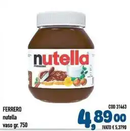 Del Prete Distribuzioni Ferrero nutella offerta