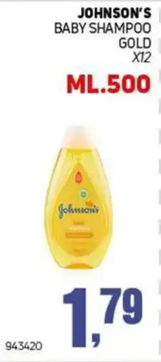 Migro Johnson's baby shampoo gold offerta