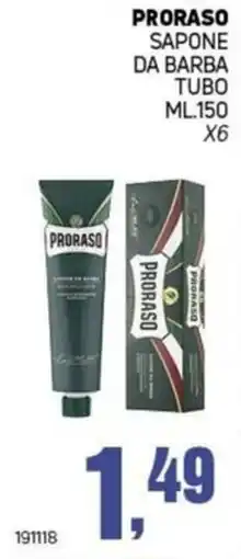 Migro Proraso sapone da barba offerta