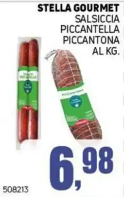Migro Stella Gourmet Salsiccia Piccantella Piccantona offerta