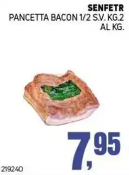 Migro Pancetta bacon Sefetr offerta