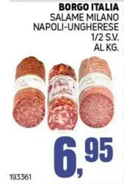 Migro Salame milano napolì-ungherese offerta