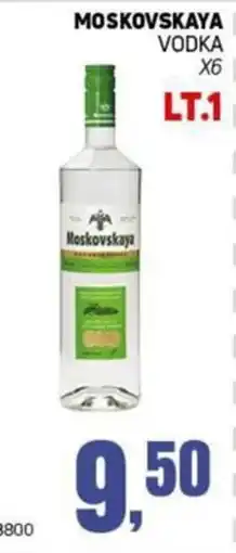 Migro Moskovskaya vodka offerta