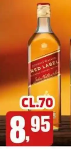 Migro Johnnie Walker Red Label offerta