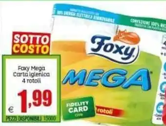 Foxy carta igienica