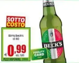 Elite Birra Beck's offerta