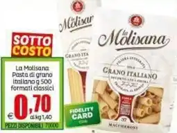 Elite La Molisana Pasta di grano italiano offerta