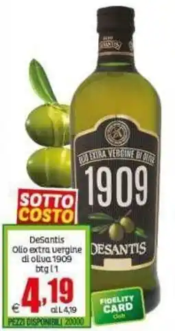 Elite Olio extra vergine di oliva 1909 DeSantis offerta