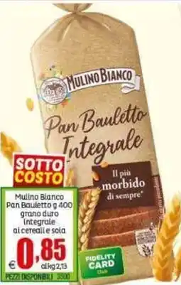 Elite Mulino Bianco Pan Bauletto Integrale offerta