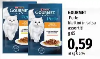 Gourmet Perle filettini in salsa assortiti