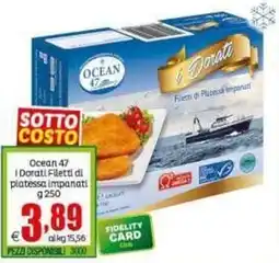 Elite Ocean 47 i Dorati Filetti di platessa impanati offerta