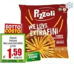 Elite Pizzoli Patate We Love Extrafini offerta