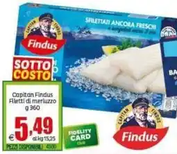 Elite Capitan Findus Filetti di merluzzo offerta