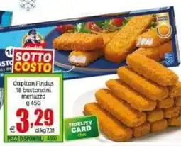 Elite Capitan Findus bastoncini merluzzo offerta