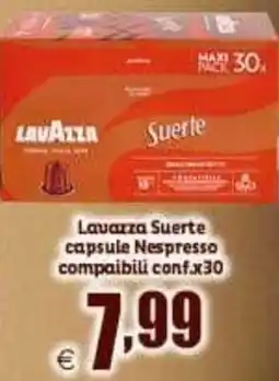 Elite Lavazza Suerte capsule Nespresso compatibili offerta
