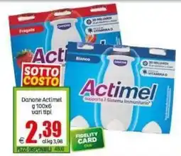 Elite Danone Actimel offerta