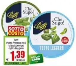 Elite Biffi Pesto fresco classico senza aglio-leggero offerta