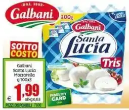 Elite Galbani Santa Lucia Mozzarella offerta