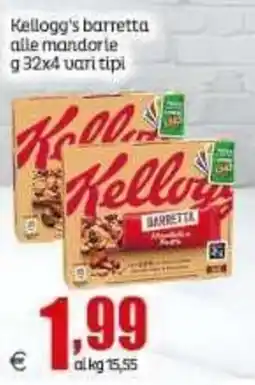 Elite Kellogg's barretta alle mandorle offerta