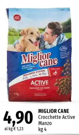 Famila Superstore Miglior cane Crocchette Active Manzo offerta