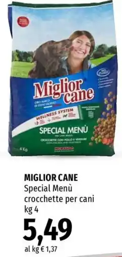 Famila Superstore Miglior cane Special Menù crocchette per cani offerta