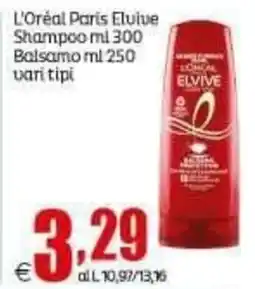 Elite L'Oréal Paris Elvive offerta