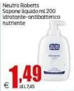 Elite Neutro Roberts Sapone liquido offerta