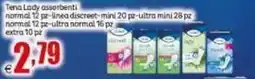 Elite Tena Lady assorbenti offerta