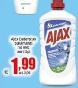 Elite Ajax Detersivo pavimenti offerta